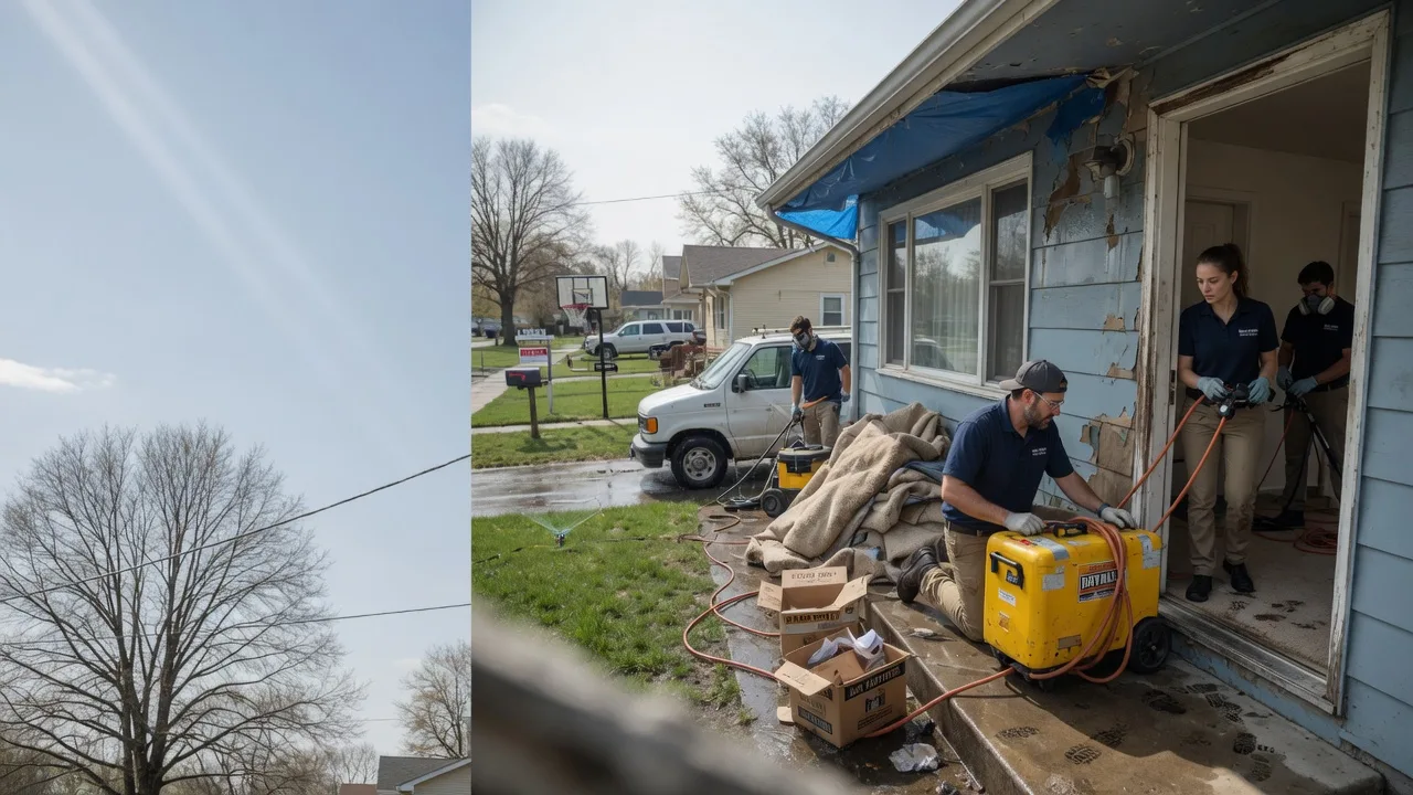 Basement Flood Cleanup in Watertown, MN near me